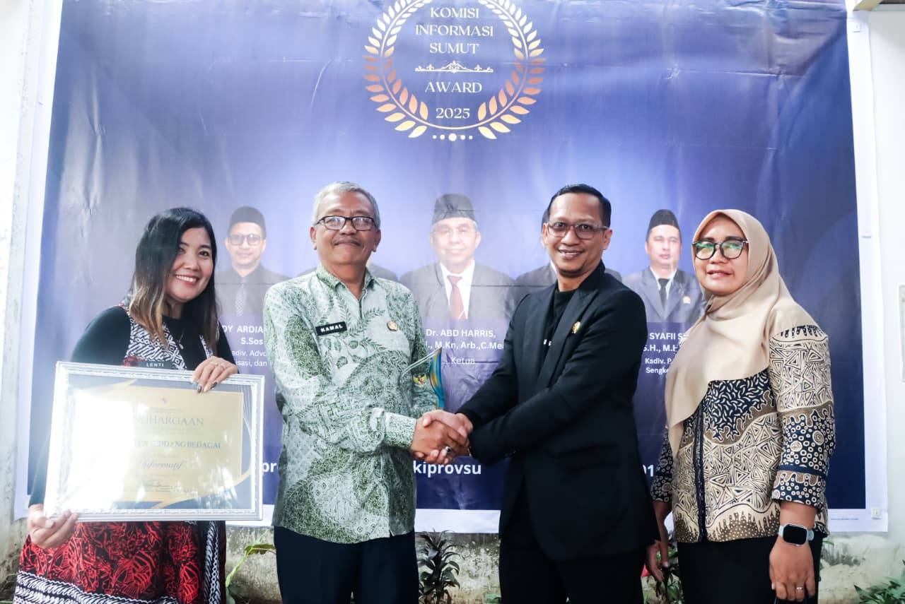 Pemkab Sergai Pertahankan Predikat Badan Publik Informatif di KI Awards 2025