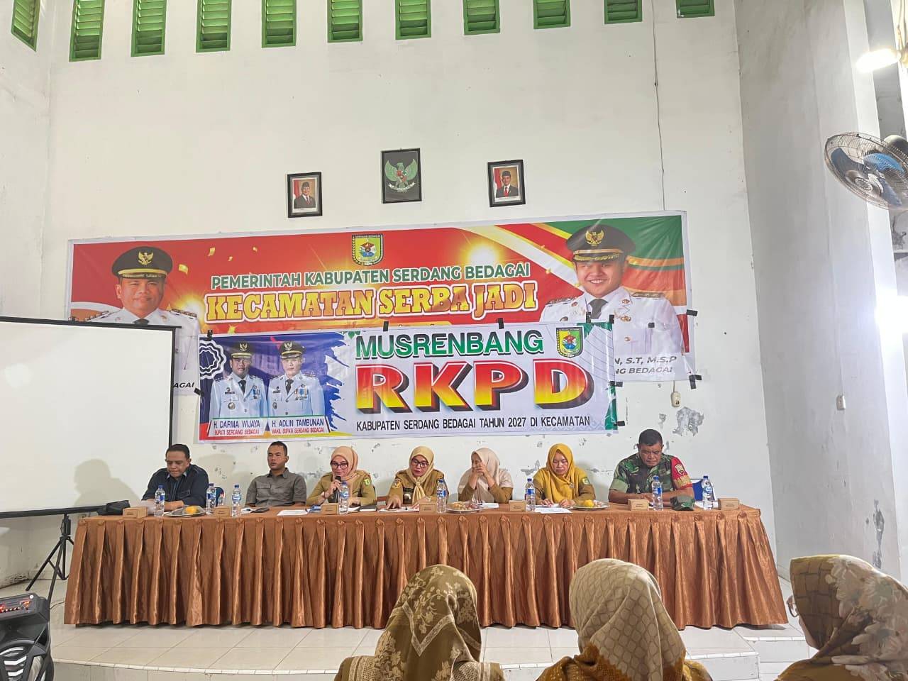Kadis Kominfo Sergai Hadiri Musrenbang Kecamatan Serbajadi  