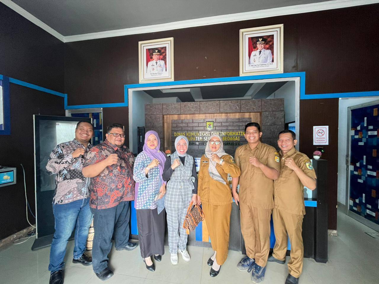 Kominfo Sergai Jadi Rujukan, Terima Kunjungan dari Labuhanbatu Pelajari Perda LPPL Radio