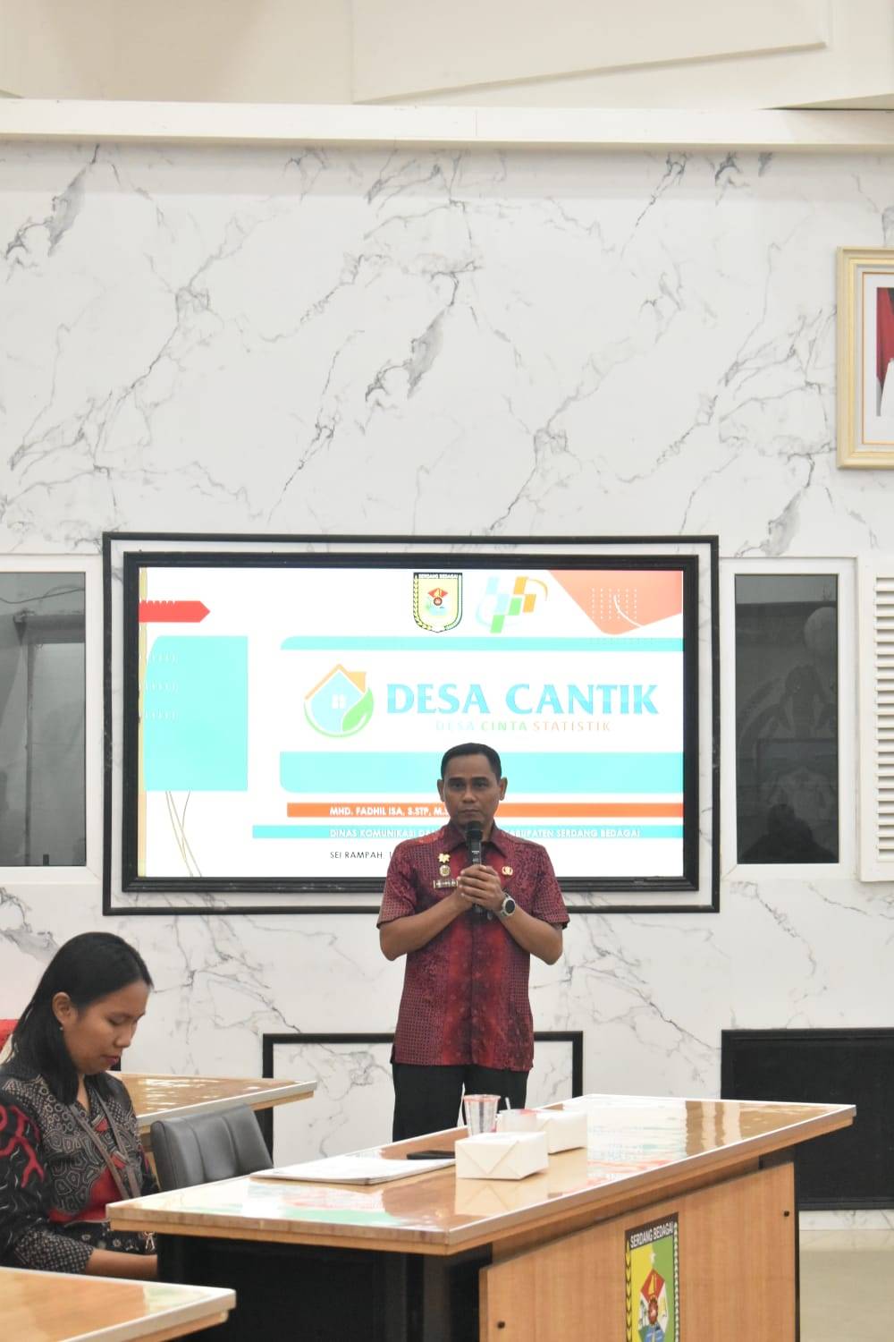 Kominfo Sergai Narasumber Desa Cantik 2026, Tekankan Pentingnya Data Akurat untuk Pembangunan Desa