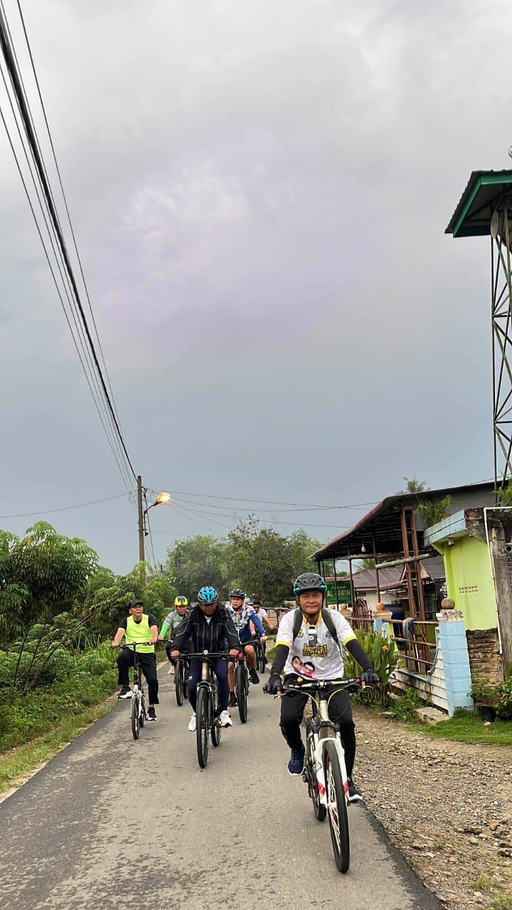 Kominfo Sergai Dorong Budaya Kerja Sehat Lewat Gotong Royong dan Car Free Day