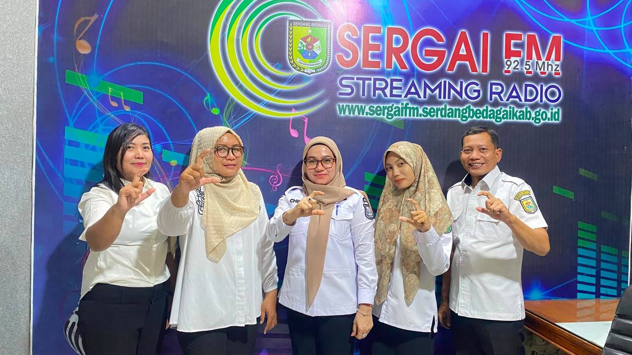 Kominfo Sergai Gencarkan Sosialisasi Keterbukaan Informasi Publik Lewat Radio Sergai FM